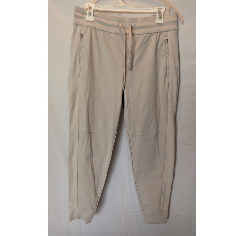 Athleta Headlands Hybrid Trek Jogger Pants Size 10P Beige